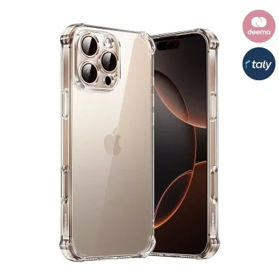 UGREEN Bright Cushion Protective Case for iPhone 16 Pro Clear